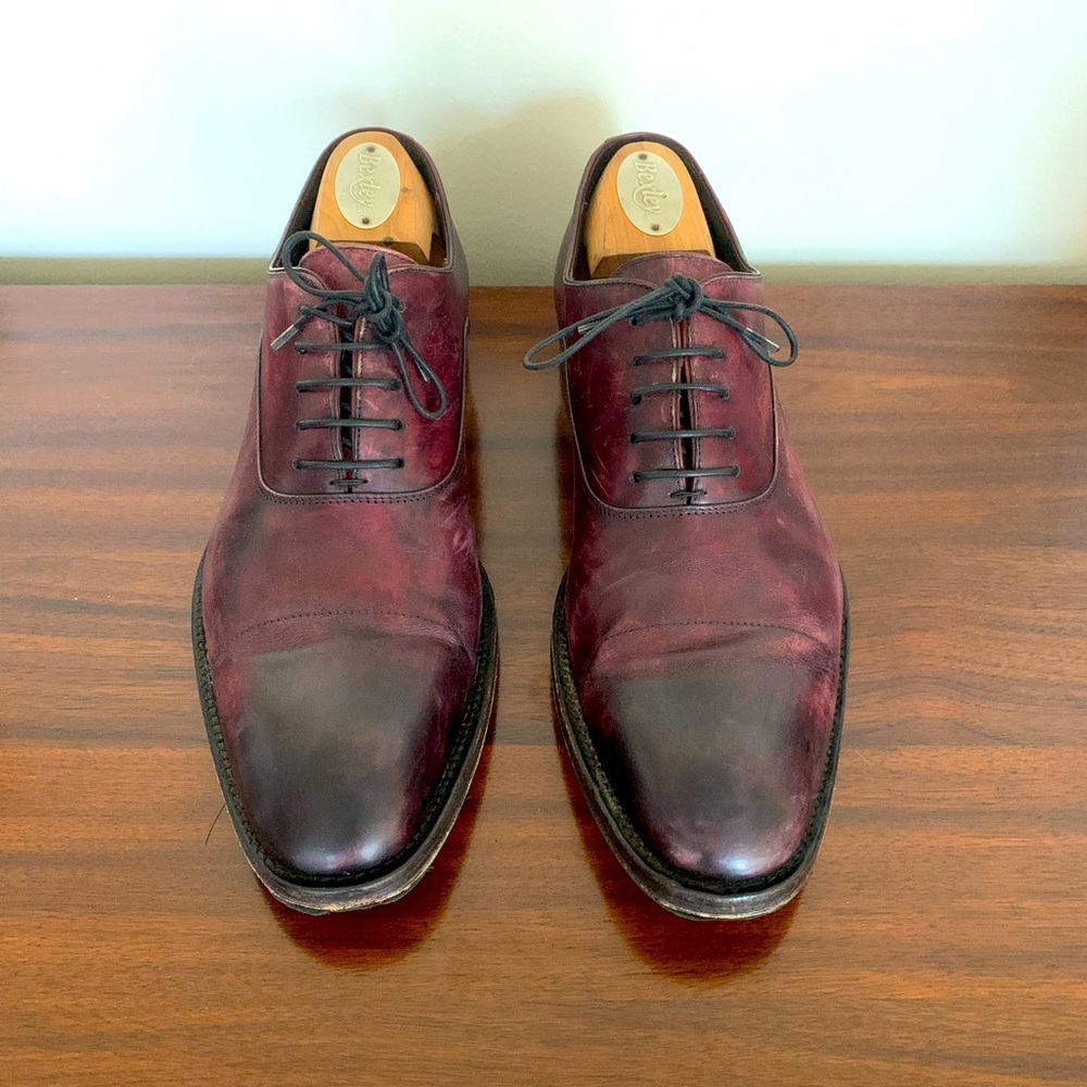 Hugo Boss Men’s 7.5 Leather Dress Shoes